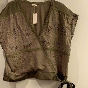 Anthropologie Blouson top